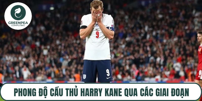 Phong độ cầu thủ Harry Kane qua các giai đoạn