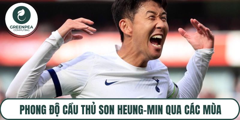 Phong độ cầu thủ Son Heung-min qua các mùa