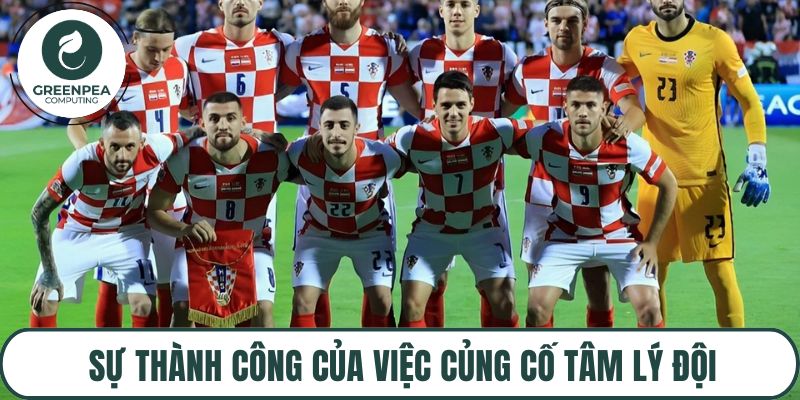 Sự thành công của việc củng cố tâm lý đội
