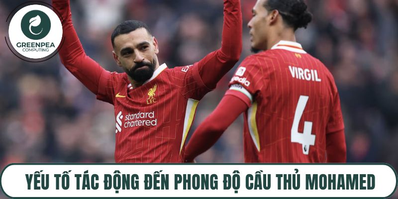 Yếu tố tác động đến phong độ cầu thủ Mohamed